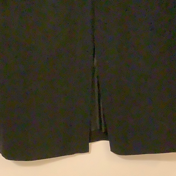 Studio One 3 Piece Skirt Suit Black Sequined Beaded Trim Sz 16, Open Front. - Picture 4 of 5